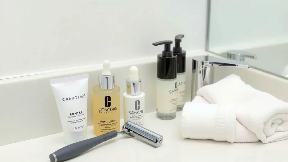 Bli av med röda prickar efter rakning