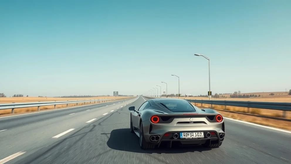 Hur fort får man köra på autobahn