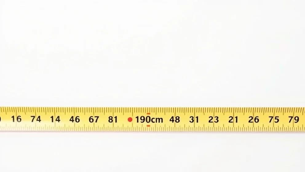 Hur långt är 190 cm i fot