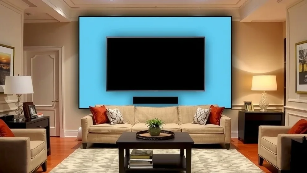 Hur stor är en 85 tums TV i verkligheten